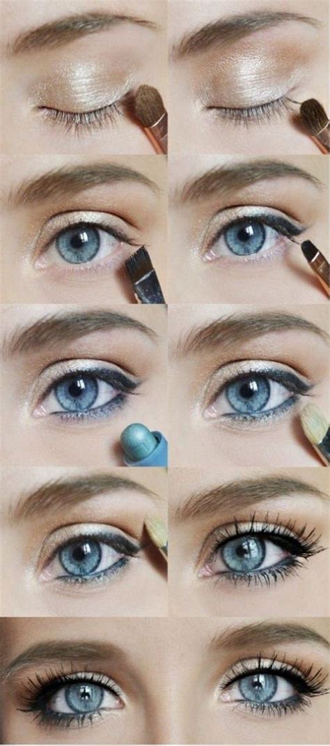 Eye Makeup Tutorial For Big Blue Eyes Makeupview Co