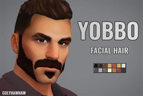 A Chunky Mutton Moustache Combo For Your Male Sims Download Under The