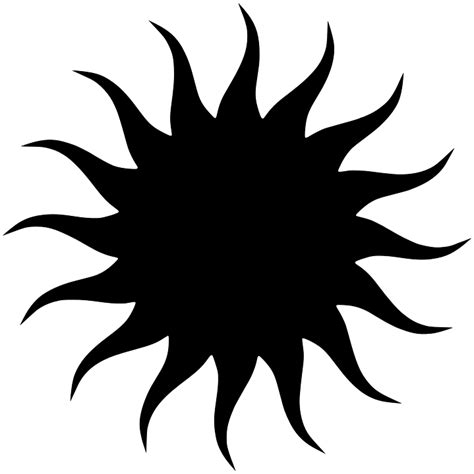 별 태양 검은 색 Pixabay의 무료 벡터 그래픽 Pixabay