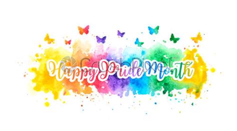 Start date today at 9:36 am. LGBT Happy Pride Month Banner With Colorful Rainbow Watercolor Splash, Stock Vector | Crushpixel