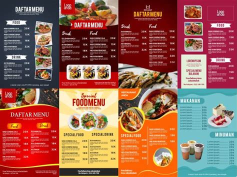 Desain Menu Makanan Terbaru Part IDN GRAFIS