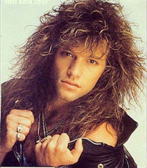 Bon Jovi Jon Bon Jovi Bon Jovi 80s Hair