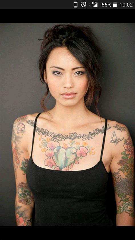 Levy Tran From Furious7 Girl Girl Tattoos Beauty