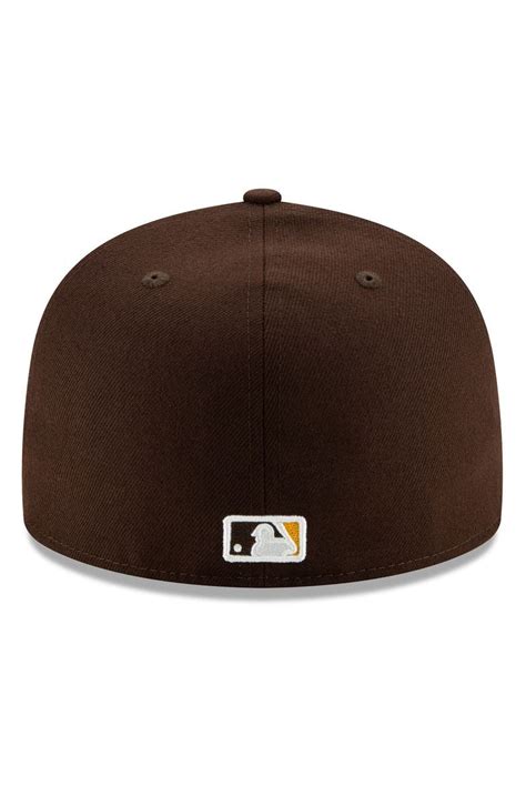 New Era Mens New Era Brown San Diego Padres Authentic Collection On