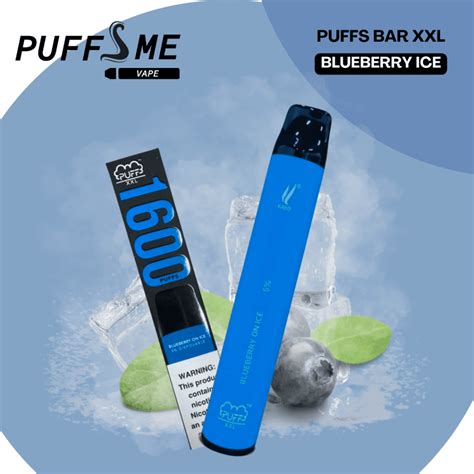 Buy Puffs Bar Xxl Blueberry Ice Online Puffsme