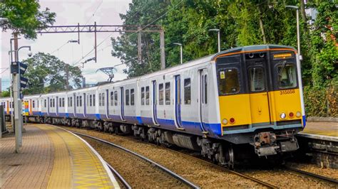 Tfl Rail And London Overground Class 315s At Verious Locations Youtube