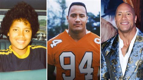 The Actor The Rock Shows Off His Student Photos Hotnews