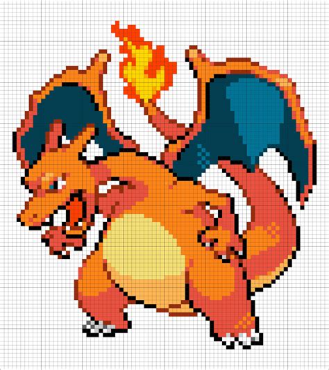 Pokemon Pixel Art X Grid