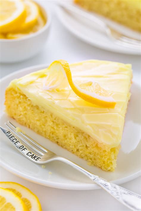 Lemon Cake With Lemon Cream Cheese Frosting Baker By Nature