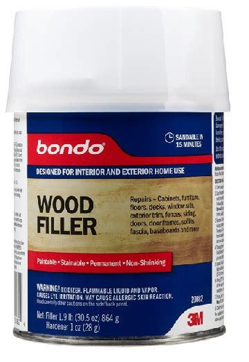 3m Bondo Home Solutions Wood Filler Wood Fill