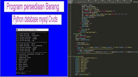 Tutorial Membuat Aplikasi Crud Sederhana Pakai Python YouTube