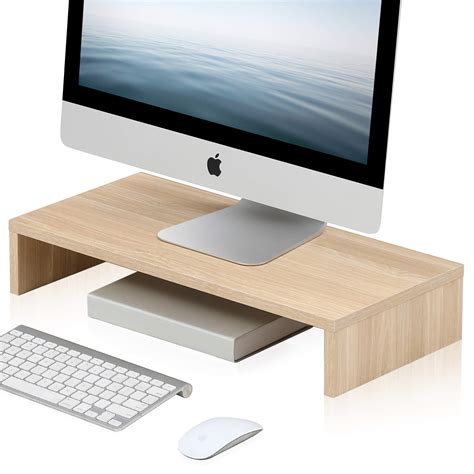 Buy Fitueyes Computer Monitor Stand 54cm Wide With Keyboard Storage