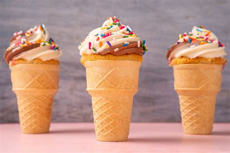 How To Bake A Cupcake In An Ice Cream Cone