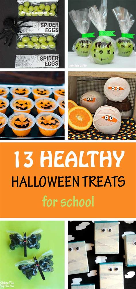 13 Healthy Halloween Treats For School Non Candy Ideas Healthy