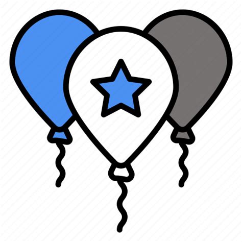 Balloons Icon Download On Iconfinder On Iconfinder