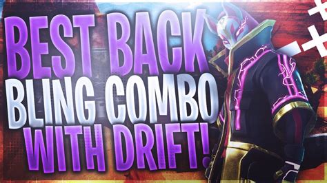 Best Back Bling Combo With Drift In Fortnite Battle Royale Updated