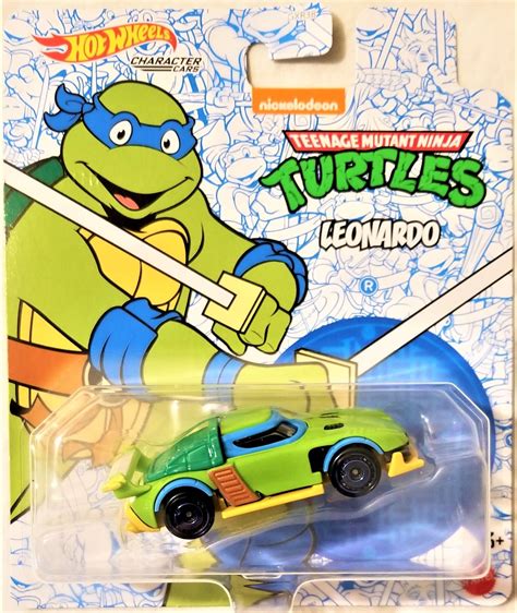 Hot Wheels Character Cars Teenage Mutant Ninja Turtles Leonardo