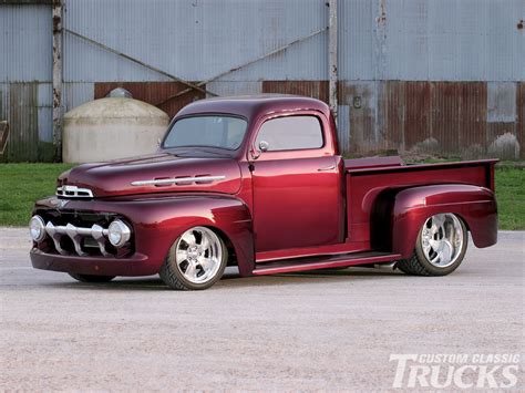 1951 Ford F 1 Pickup Truck Custom Classic Trucks Magazine