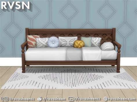 The Sims Resource Bedder Than A Couch Eclectic Daybed