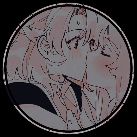 albedo x lumine 𖥦˚ anime art matching icons