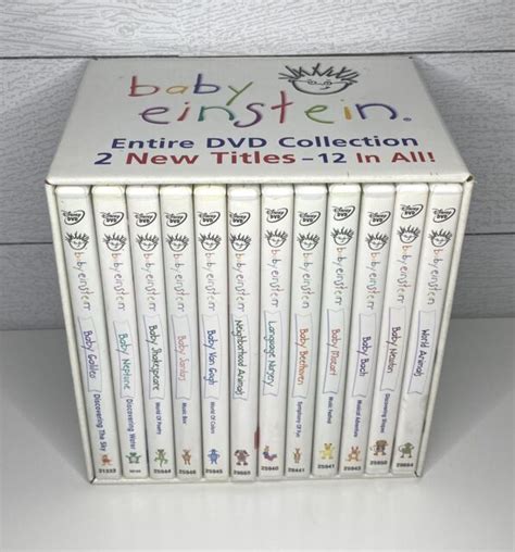 Baby Einstein Dvd 12 Disc Set Collection Full Complete 786936226287