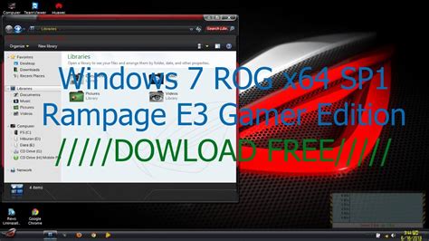 Windows 7 Rog Edition 64 Bit