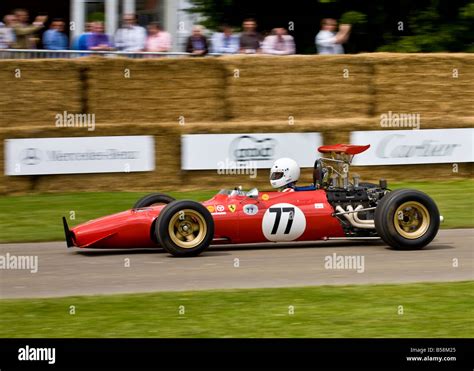 1968 Ferrari 246 Tasman With Driver Sally Mason Styrron At Goodwood