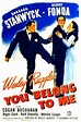 You Belong to Me (1941) movie posters