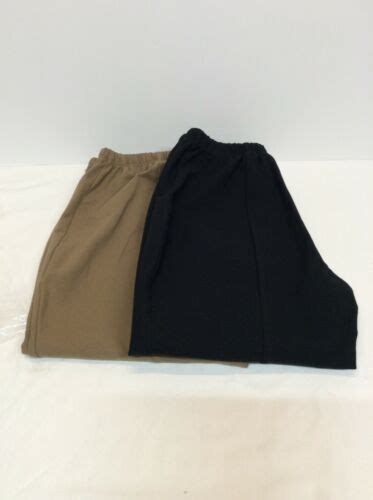 Small Capri Pants Women With Control Regular Set Of 2 Tushy Lifter