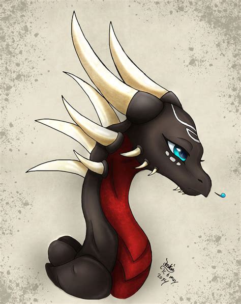 Black Female Dragon By Joakaha On Deviantart
