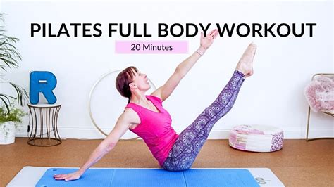 Pilates 20 Minute Full Body Workout Intermediate Level No Equipment