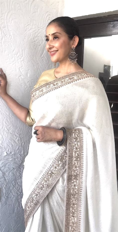 Manisha Koirala Flaunts Her Ethereally Beautiful Sarees And Salwar Suits Which Speak Of