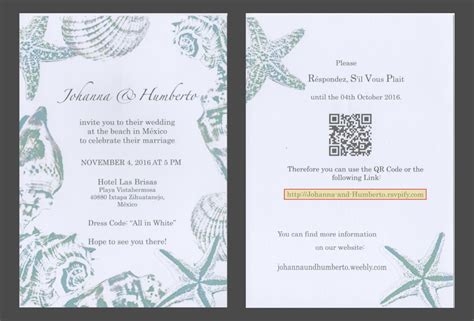 Any additional information such as the wedding website address and gift list details. Why Paper Invites and Online Wedding RSVPs are A Perfect ...