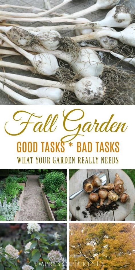 Complete Fall Gardening Checklist Free Printable Empress Of Dirt