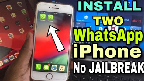 How To Install Two Whatsapp In One Iphone Without Jailbreak Dual