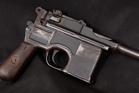 Mauser C96 Broomhandle Late Postwar Bolo Import Marked Blue 39 Sa
