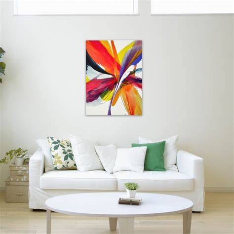 Photo Gallery W374 Abstract Art Unframed Wall Canvas
