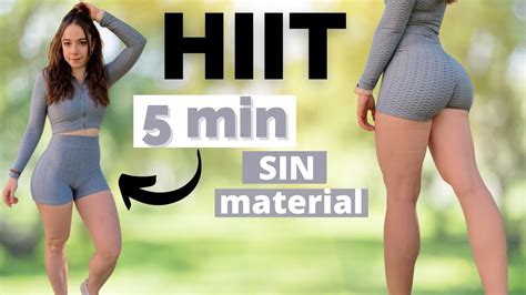 Hiit Intenso💥 En 5 Minutos Sin Material Youtube