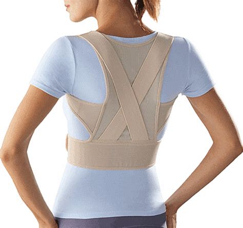 Posture Support Brace Can Be Used During Resting Or During Moderate Activity To Correct And
