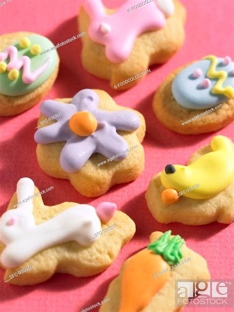 Decorated Easter Biscuits Stock Photo Picture And Royalty Free Image