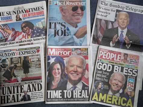 See How Newspapers Around The World Announced Us Election 2020 Results