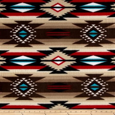 Winterfleece Raindance Taupe Native American Quilt Native American