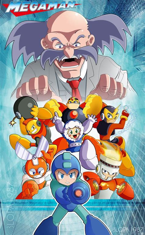 Megaman 1 By Blopa1987 On Deviantart Mega Man Art Megaman 1 Mega Man