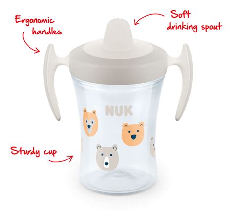 Nuk Evolution Trainer Cup 230ml With Spout Assorted Nappies Direct
