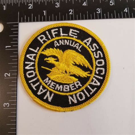 77off Nra National Rifle Association Member 3 Annual Patch