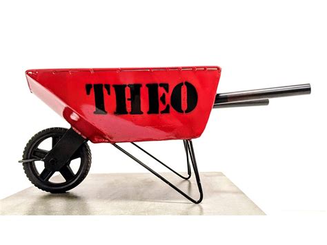 Custom Made Metal Wheelbarrow Etsy