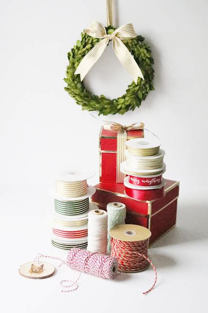 The Creative Bag Blog Holiday Decorating Inspiration Using Ribbons And