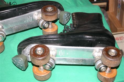 Old Riedell Roller Skates S14 Model6102 Douglass Snyder Custom Built