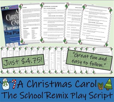 A Fantastic Christmas Play Script Written For Young Performers Just