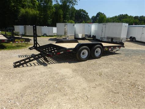 Big Tex Trailers 14et 20 Equipment Trailer New Enclosed Cargo Utility